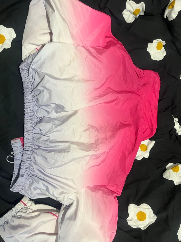 Pembe Bershka ceket - Görsel 2