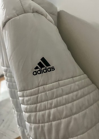 Kadın Beyaz Şişme Kışlık Mont - Görsel 3