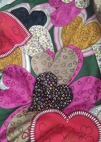 Renkli Dantel Detaylı Bohem Kadın Fuları - Görsel 2