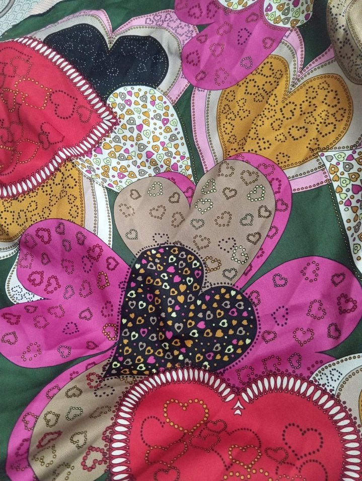 Renkli Dantel Detaylı Bohem Kadın Fuları - Görsel 2