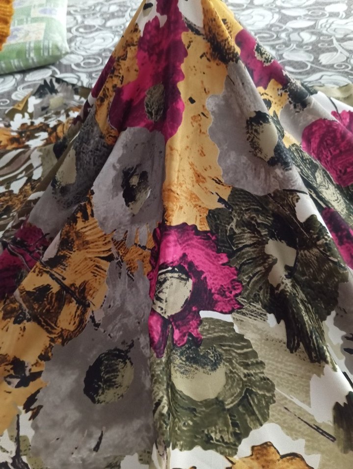 Çok Renkli Bohem Kadın Şal - Görsel 2