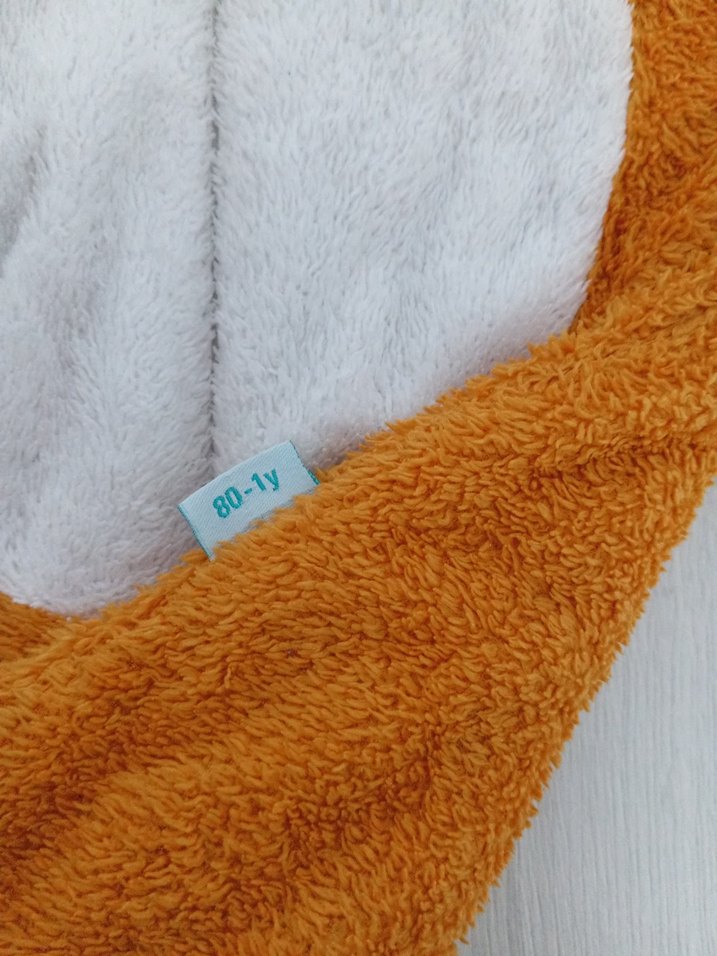 Kürklü Leopar Desenli Kahverengi Bebek Tulumu - Görsel 4