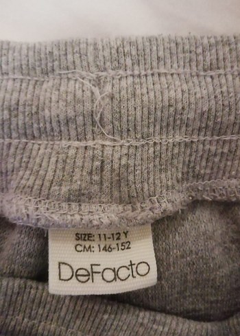 Gri erkek çocuk Rahat Kesim Eşofman Altı - Görsel 3