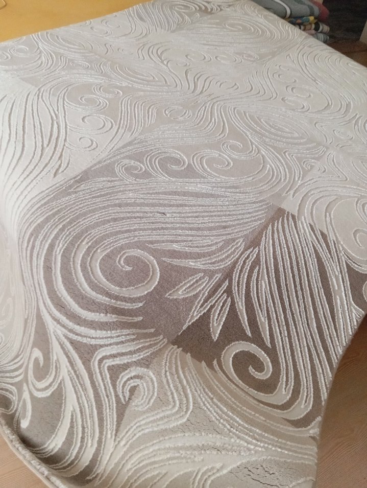 Bej Gri Desensiz Halı - Görsel 2