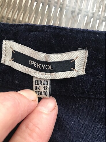 İpekyol kadife pantolon