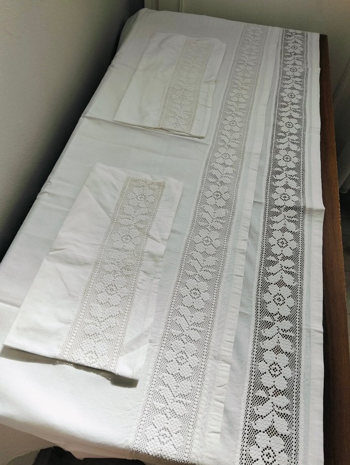 İşlemeli Beyaz  Takım - Görsel 2