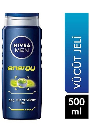 NİVEA DUŞ JELİ 500 ML ERKEK ENERGY FRESH EFFECT