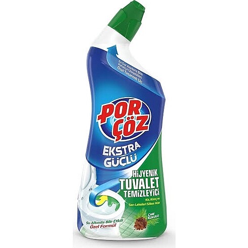 PORÇÖZ TUVALET TEMİZLEYİCİSİ ÇAM ESİNTİSİ 750 ML