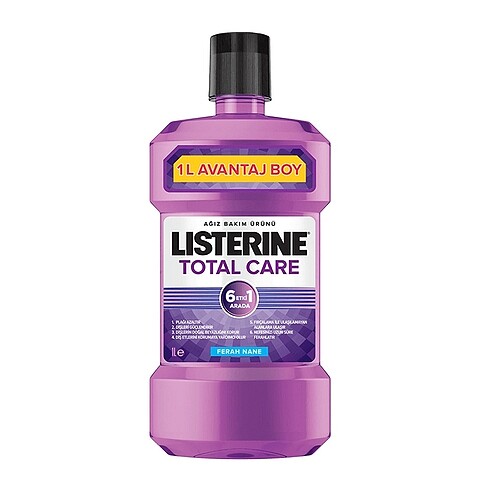 LİSTERİNE TOTAL CARE 1000 ML AĞIZ ÇALKALAMA SUYU