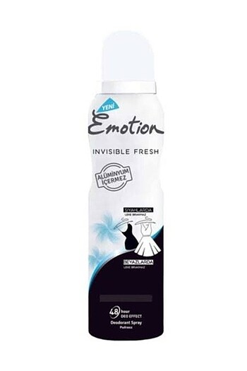 EMOTİON KADIN DEODORANT INVİSİBLE FRESH 150 ML