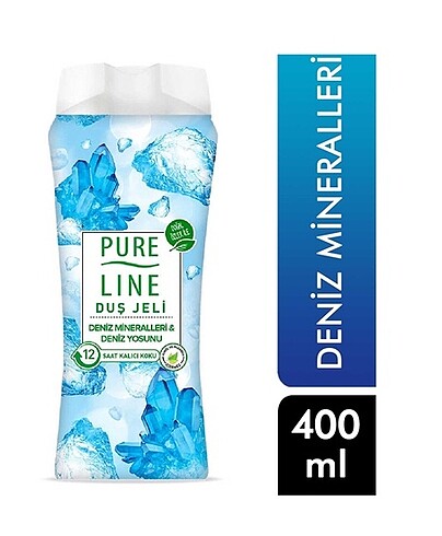 PURELİNE DUŞ JELİ DENİZ MİNERALLERİ 400 ML