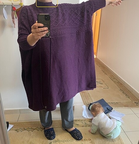 Diğer Kışlık panço