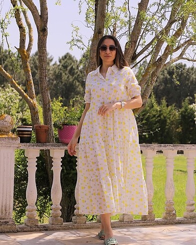xl Beden çeşitli Renk Gömlek elbise