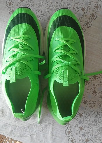 Yeşil Bağcıklı Erkek Koşu Ayakkabısı - Görsel 7