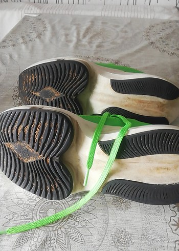 Yeşil Bağcıklı Erkek Koşu Ayakkabısı - Görsel 6