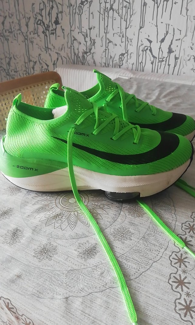 Yeşil Bağcıklı Erkek Koşu Ayakkabısı - Görsel 2