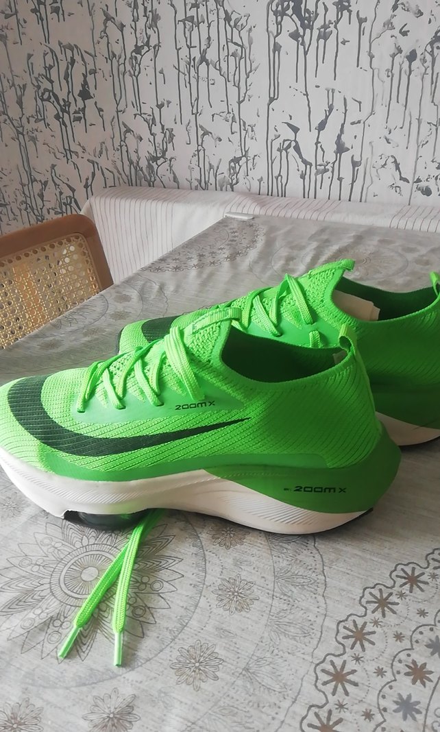 Yeşil Bağcıklı Erkek Koşu Ayakkabısı - Görsel 4