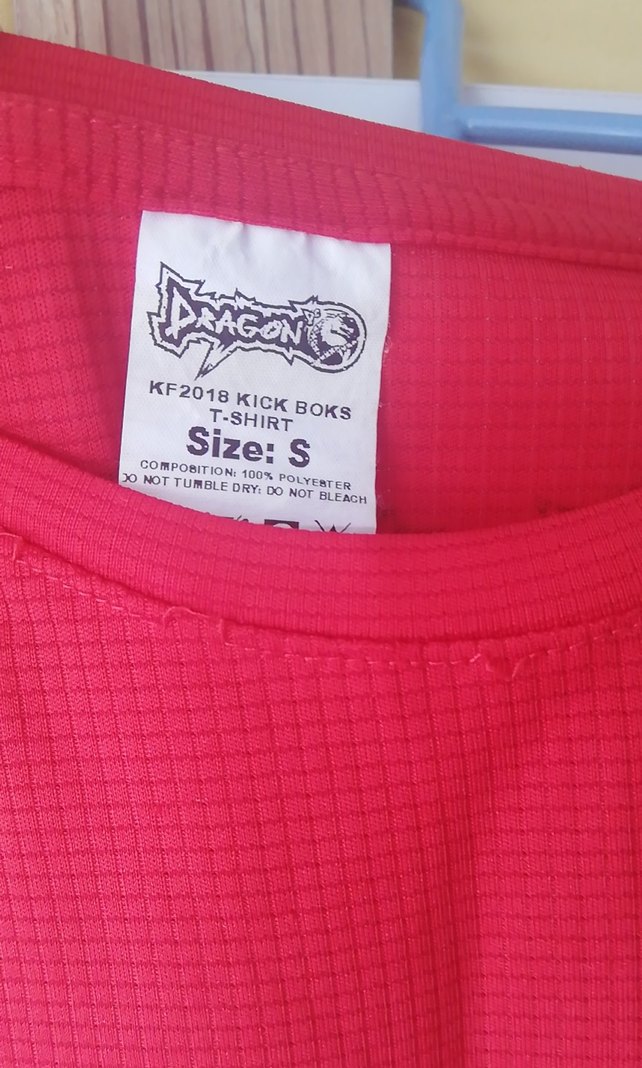 Kırmızı kiks Boks tişört - Görsel 2