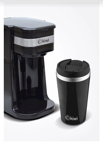 kahve Siyah Kahve Makinesi kiwi - Görsel 2