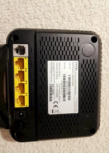 Zyxel modem zyxel Siyah Taşınabilir Hard Disk