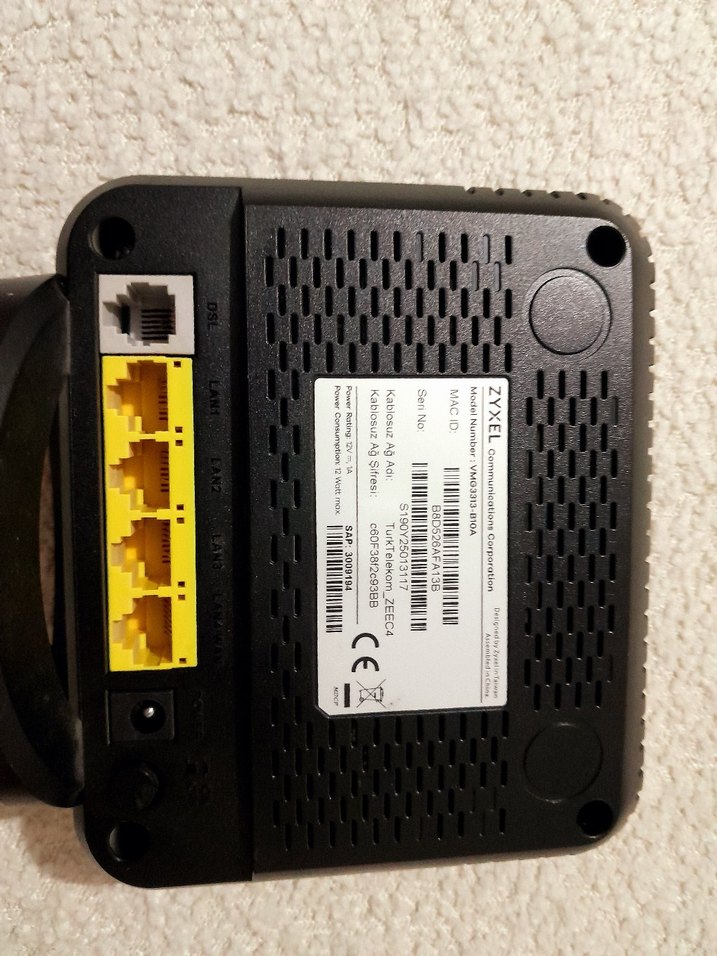 modem zyxel Siyah Taşınabilir Hard Disk - Görsel 2