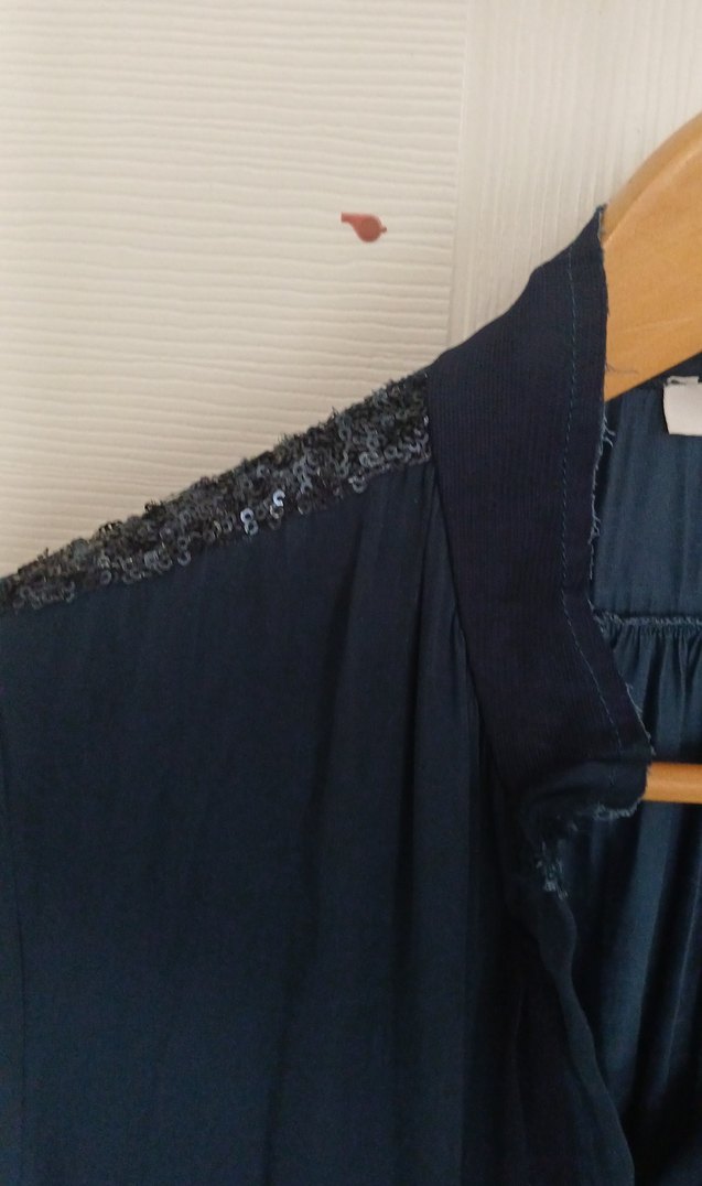 Düğmeli Bohem Midi Hamile Tunik - Görsel 2