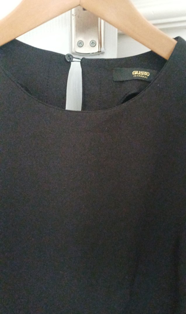 Gri Kadın Yün Uzun Kollu Bluz - Görsel 2