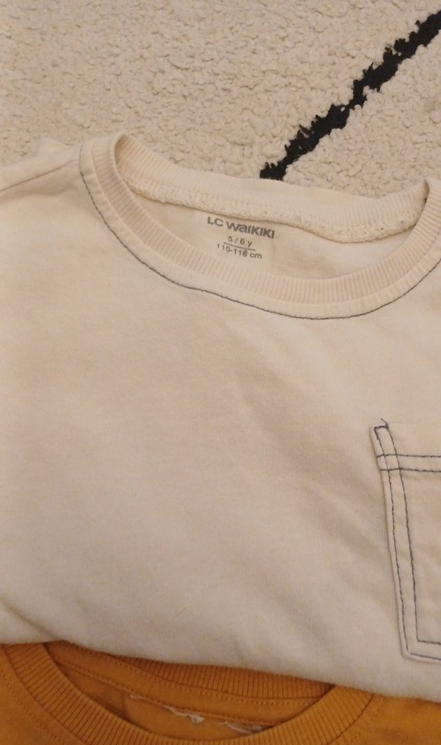 Erkek Çocuk Kısa Kollu Pamuklu Kazak - Görsel 2