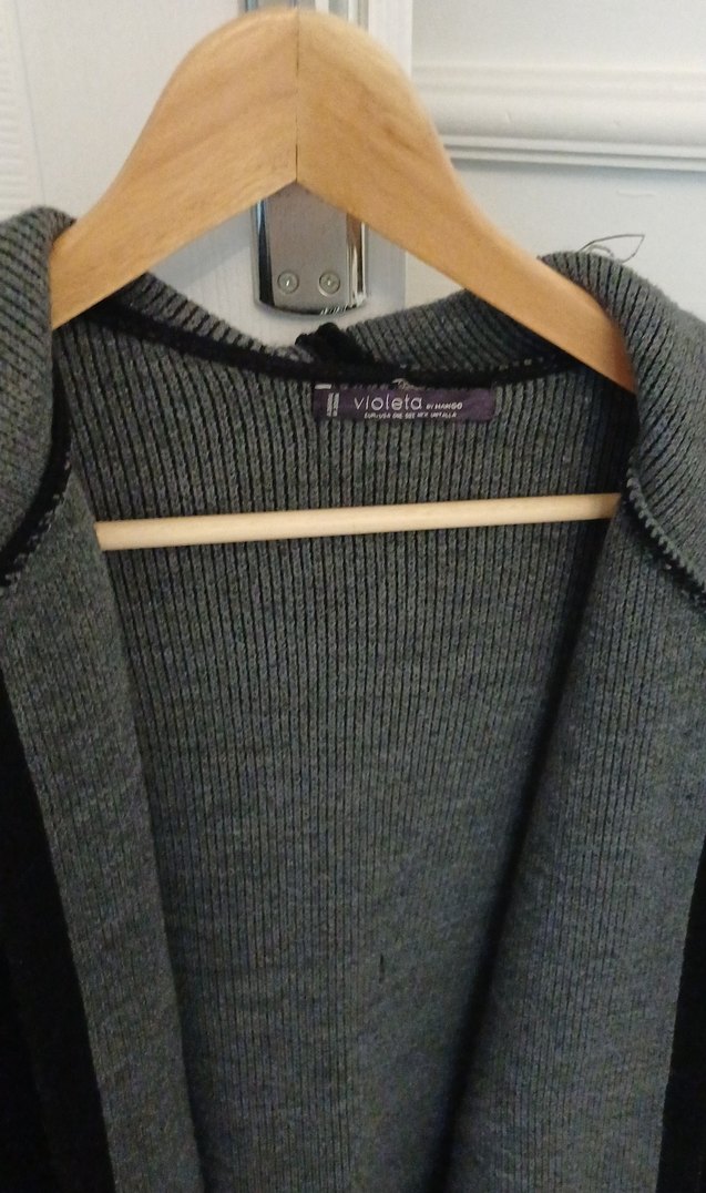 Gri Midi Rahat Kesim pelerin Paltosu - Görsel 3