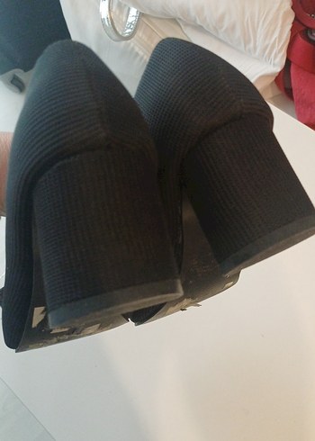 İpekyol Altın Tokalı Yılan Desenli Topuklu Kadın Ayakkabı - Görsel 6