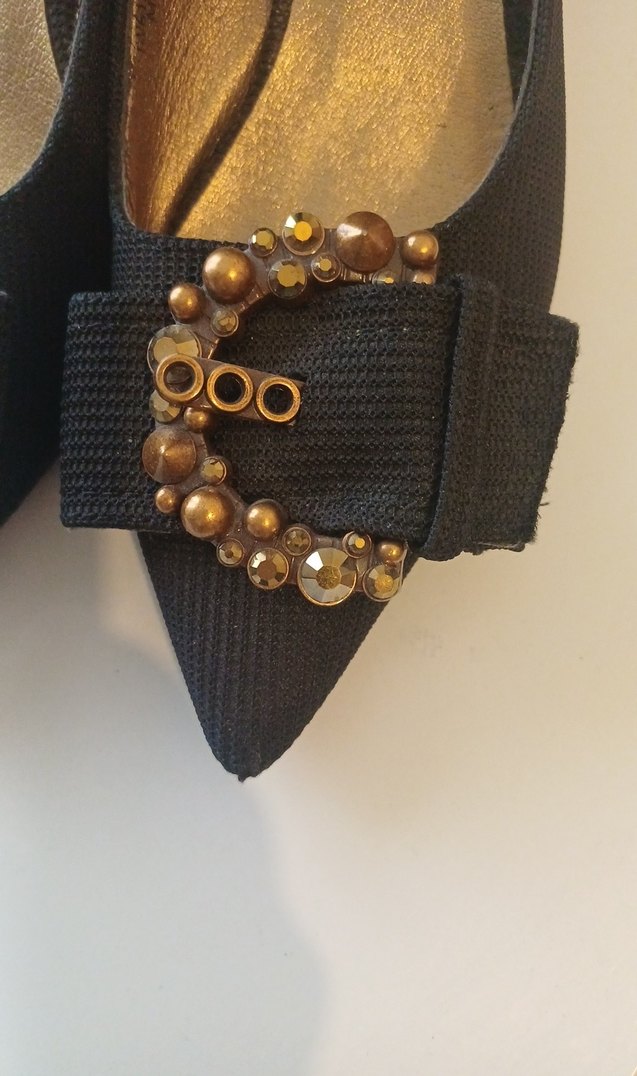 İpekyol Altın Tokalı Yılan Desenli Topuklu Kadın Ayakkabı - Görsel 3