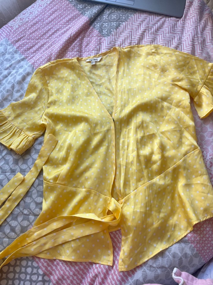 Sarı Midi Emzirme Sabahlığı - Görsel 3