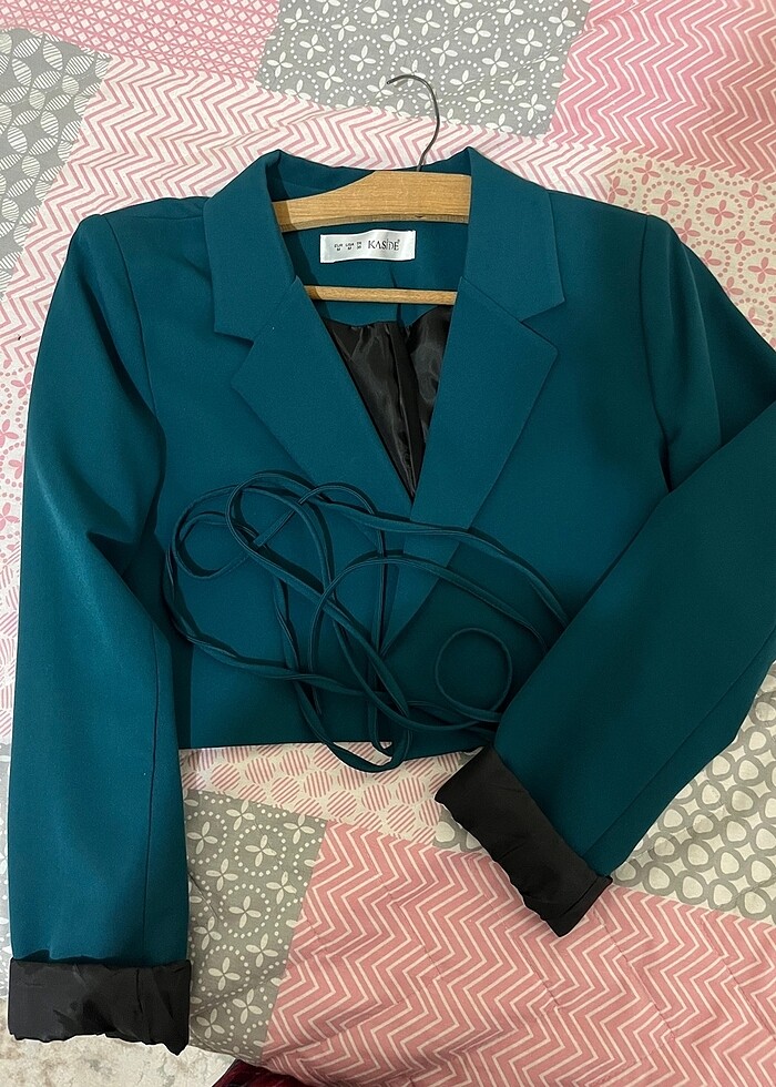 Crop bleazer - Görsel 3