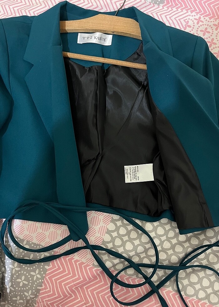 Crop bleazer - Görsel 4