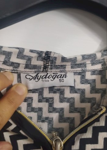 Gri Kareli Uzun Kadın pardesü - Görsel 5