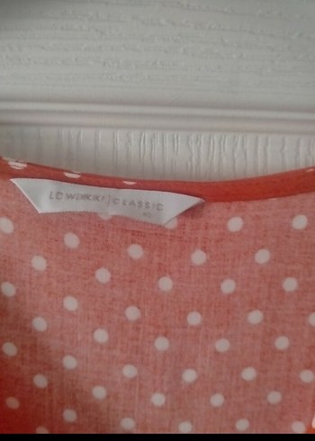 Puantiyeli kısa Kollu Kadın Elbise - Görsel 3