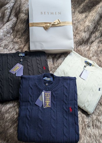 Mavi Polo Ralph Lauren Erkek Triko Kazak - Görsel 7