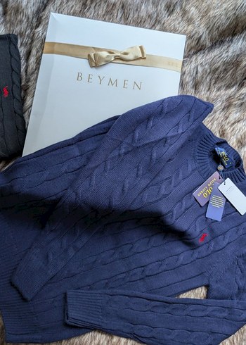 Mavi Polo Ralph Lauren Erkek Triko Kazak - Görsel 2