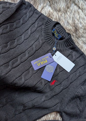 Mavi Polo Ralph Lauren Erkek Triko Kazak - Görsel 5