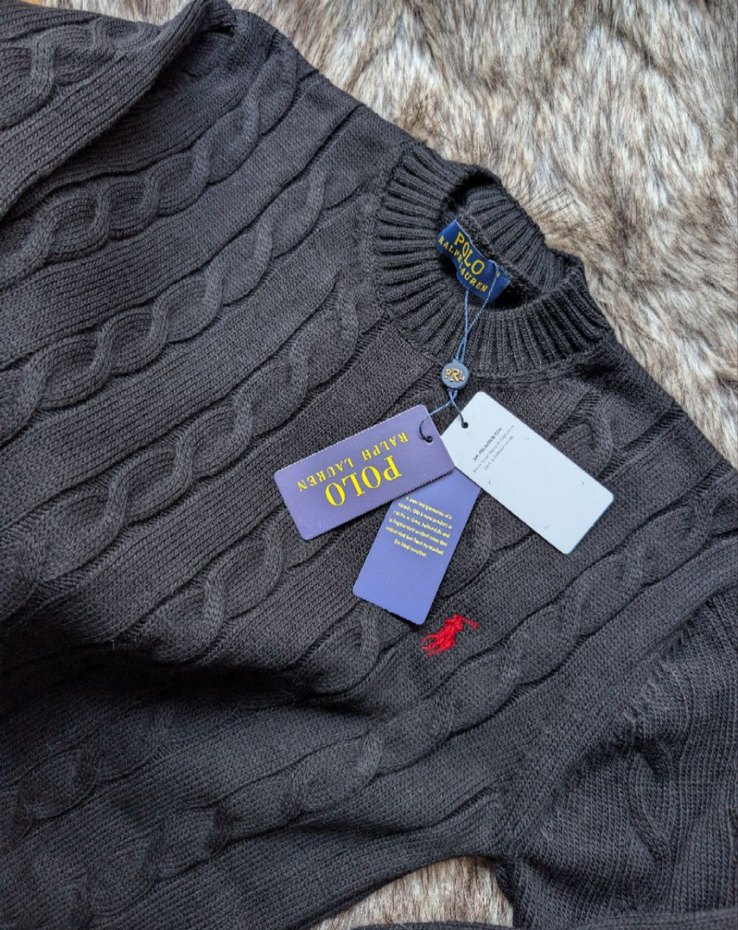 Mavi Polo Ralph Lauren Erkek Triko Kazak - Görsel 5