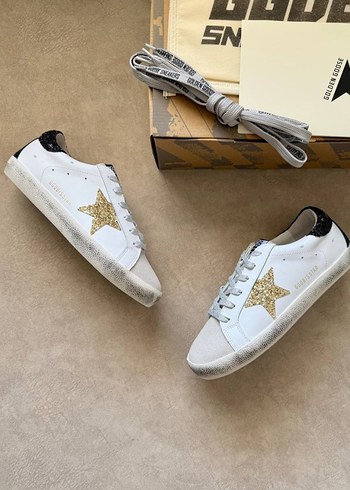 Beyaz Payetli  Kadın Spor Ayakkabı - Görsel 2