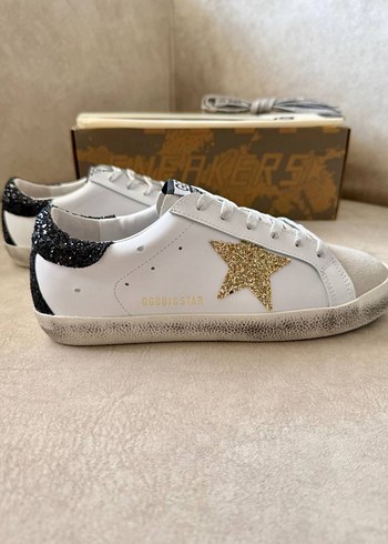 Beyaz Payetli  Kadın Spor Ayakkabı - Görsel 3