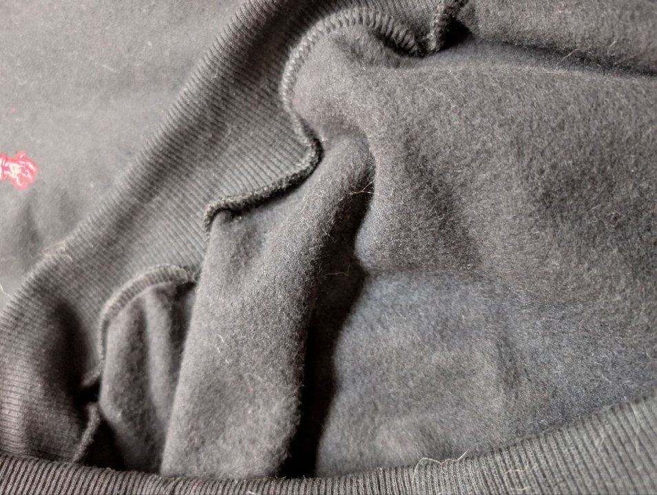 Siyah Erkek Sweatshirt, Bisiklet Yaka, Rahat Kesim - Görsel 5