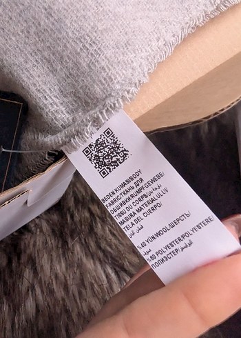 Beymen Bej Süet Kadın Atkı - Görsel 4