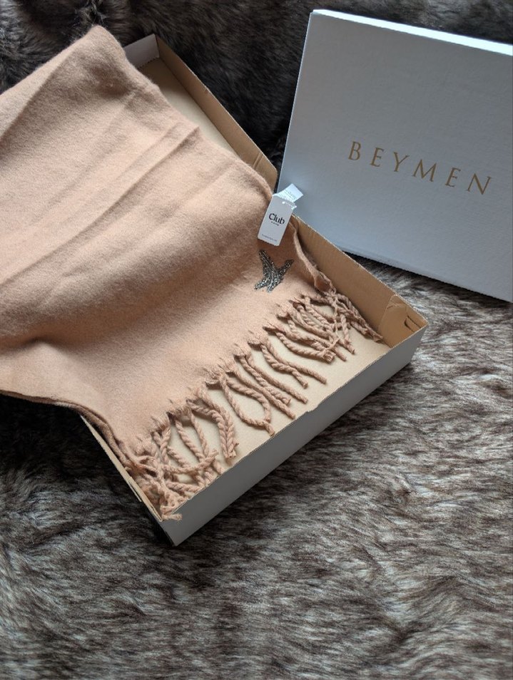 Beymen Bej Süet Kadın Atkı - Görsel 3