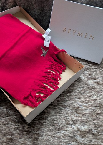 Beymen club kuş logolu şal - Görsel 3