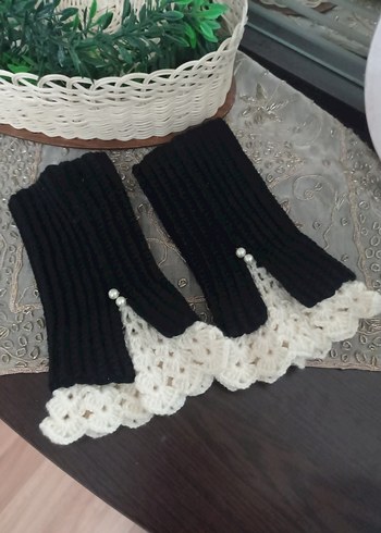 Dantel Detaylı Bohem Kadın Eldiveni - Görsel 7