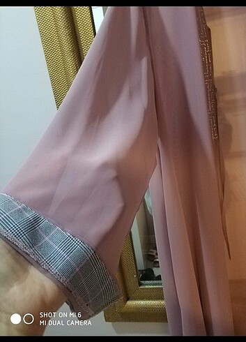 l Beden ten rengi Renk Krep şifon abaya
