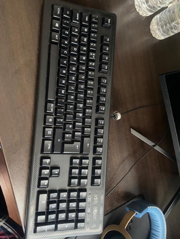 Mavi LED Aydınlatmalı Klavye - Görsel 2