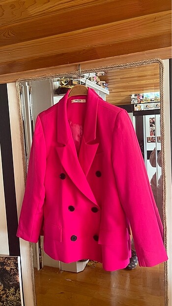 Diğer Pembe blazer ceket